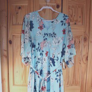 NWTS Lane Bryant High Low Floral Dress Size 22